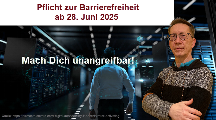 Pflicht zur Barrierefreiheit ab 28. Juni 2025