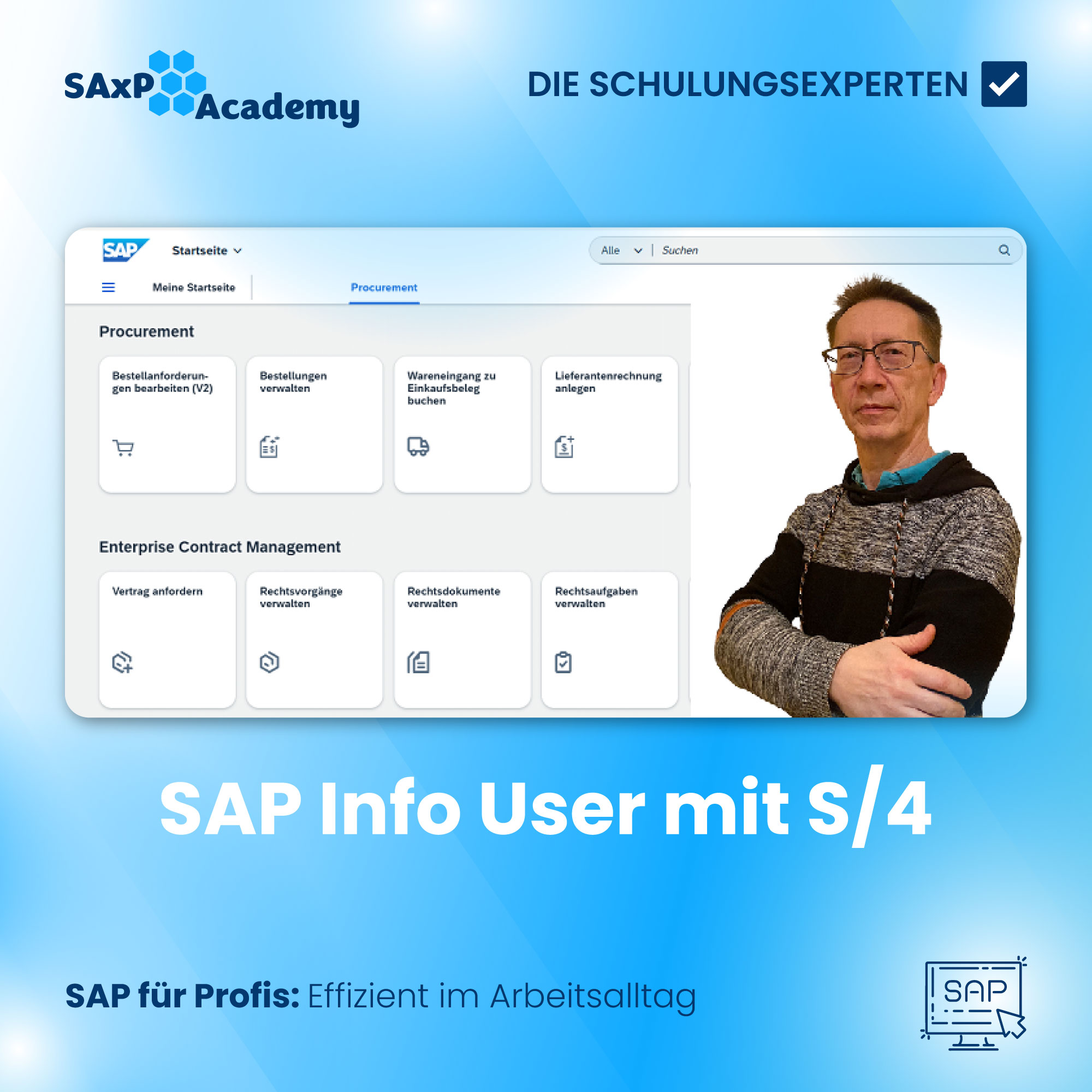 Kurs Info-User mit S/4 HANA
